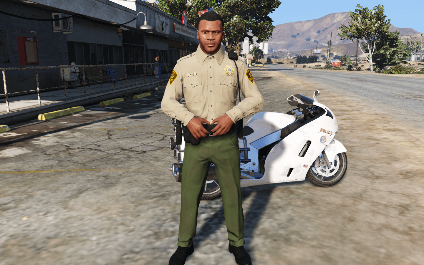 franklin police gta 5